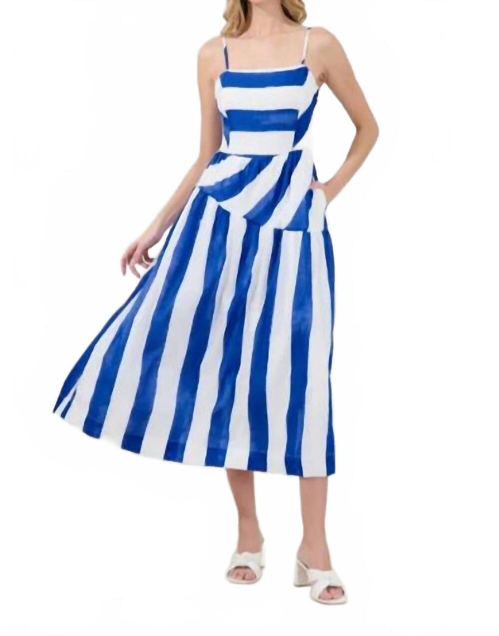 NEW SUGARLIPS women's daira dress in blue